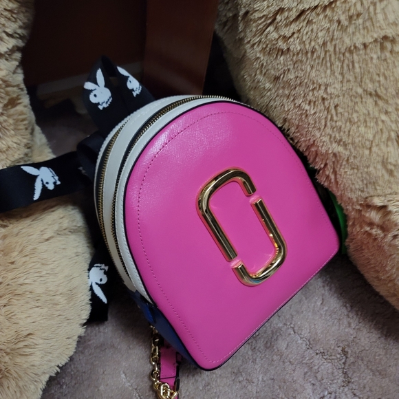 🎁Sold to my sister!🎁 Marc Jacob's snapshot backpack x Playboy - Picture 2 of 13